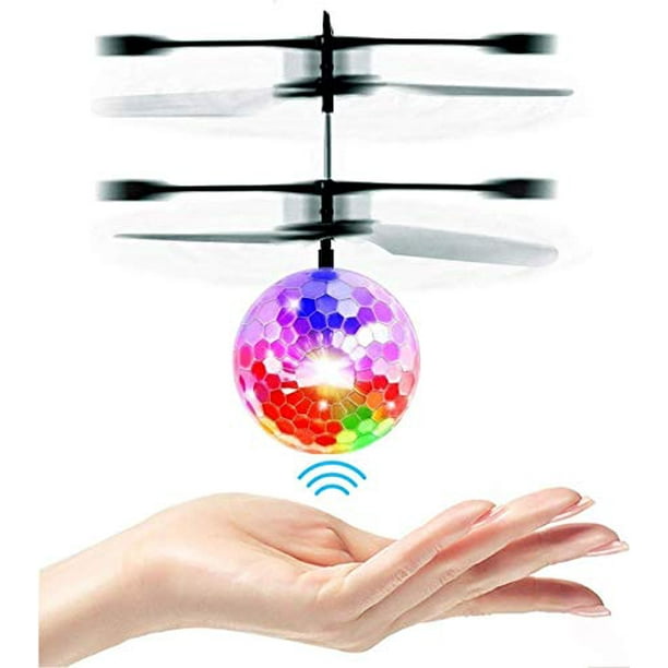MOMU Christmas Drones/ Flying Kids Drones Santa Claus Flying Toys,Hand Operated Electric Infrared